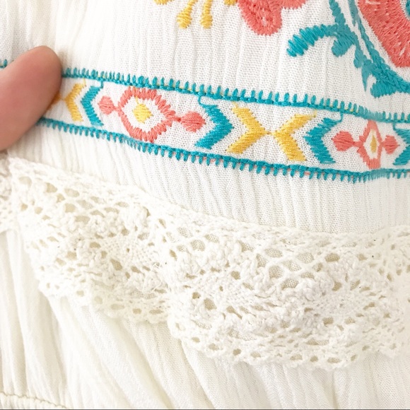 Flying Tomato Embroidered Tassel Cutout Maxi Dress - Picture 4 of 8